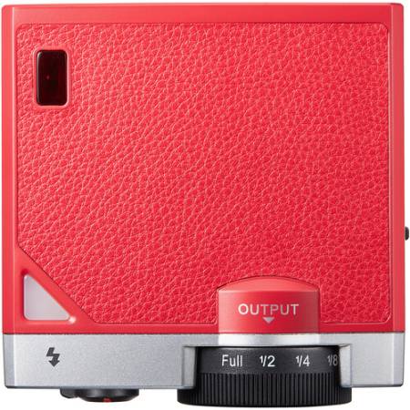 Godox Lux Junior Retro Camera Flash Red - lampa błyskowa, czerwona